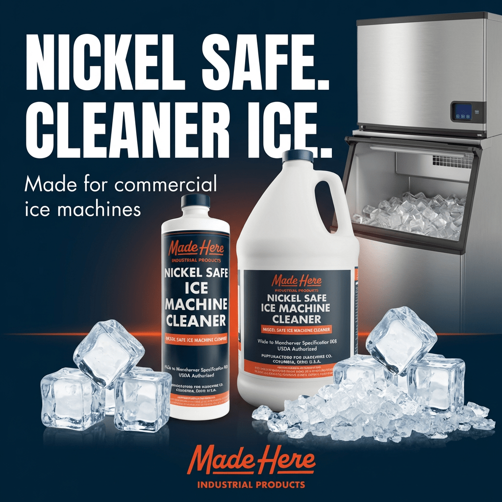 Nickel Safe Ice Machine Cleaner for Commercial Use | Made Here ...