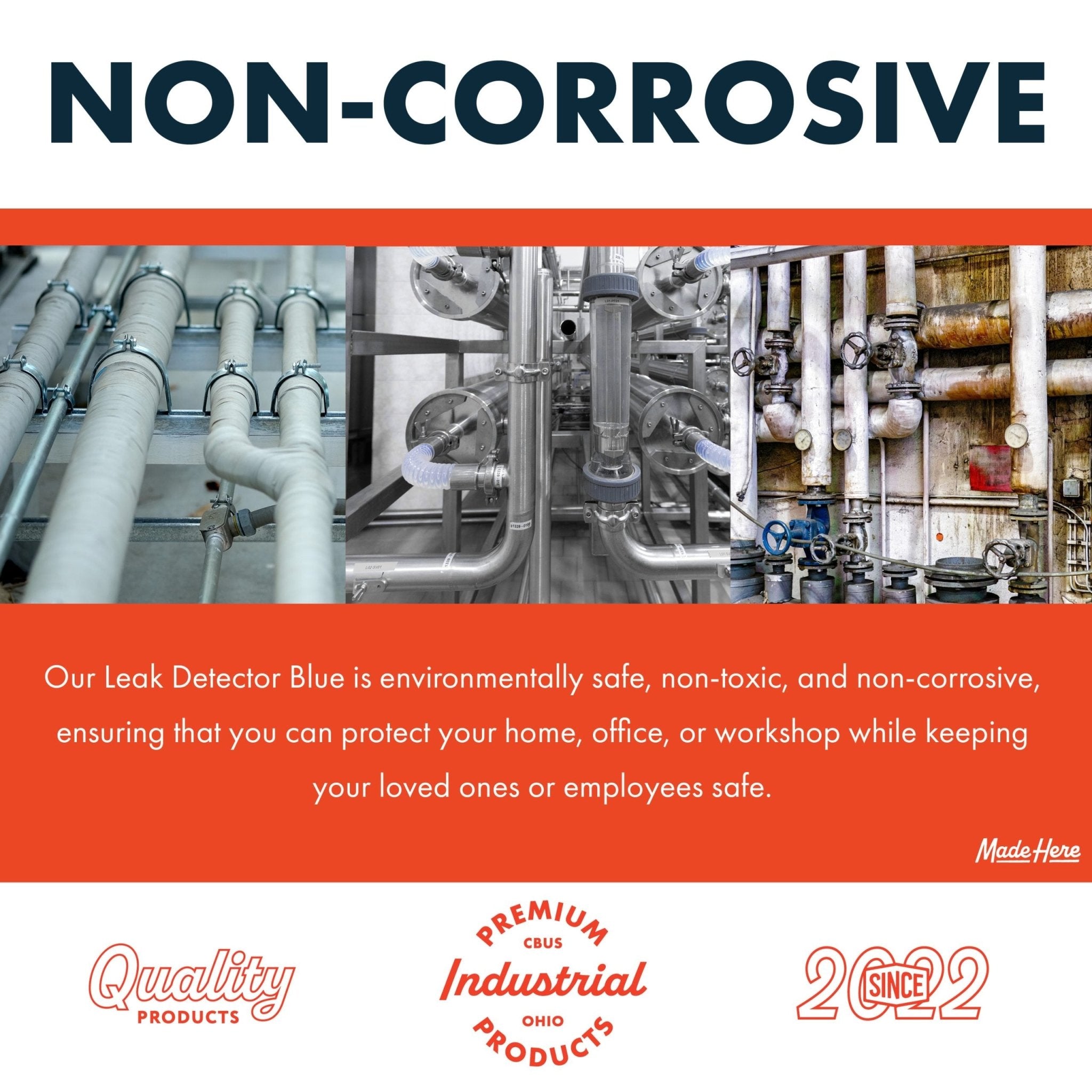 Leak Detector Blue - Made Here Industrial Products