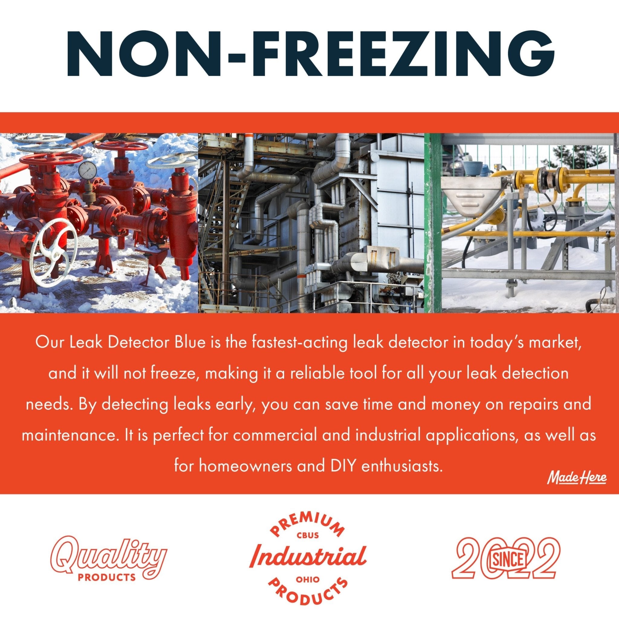 Leak Detector Blue - Made Here Industrial Products