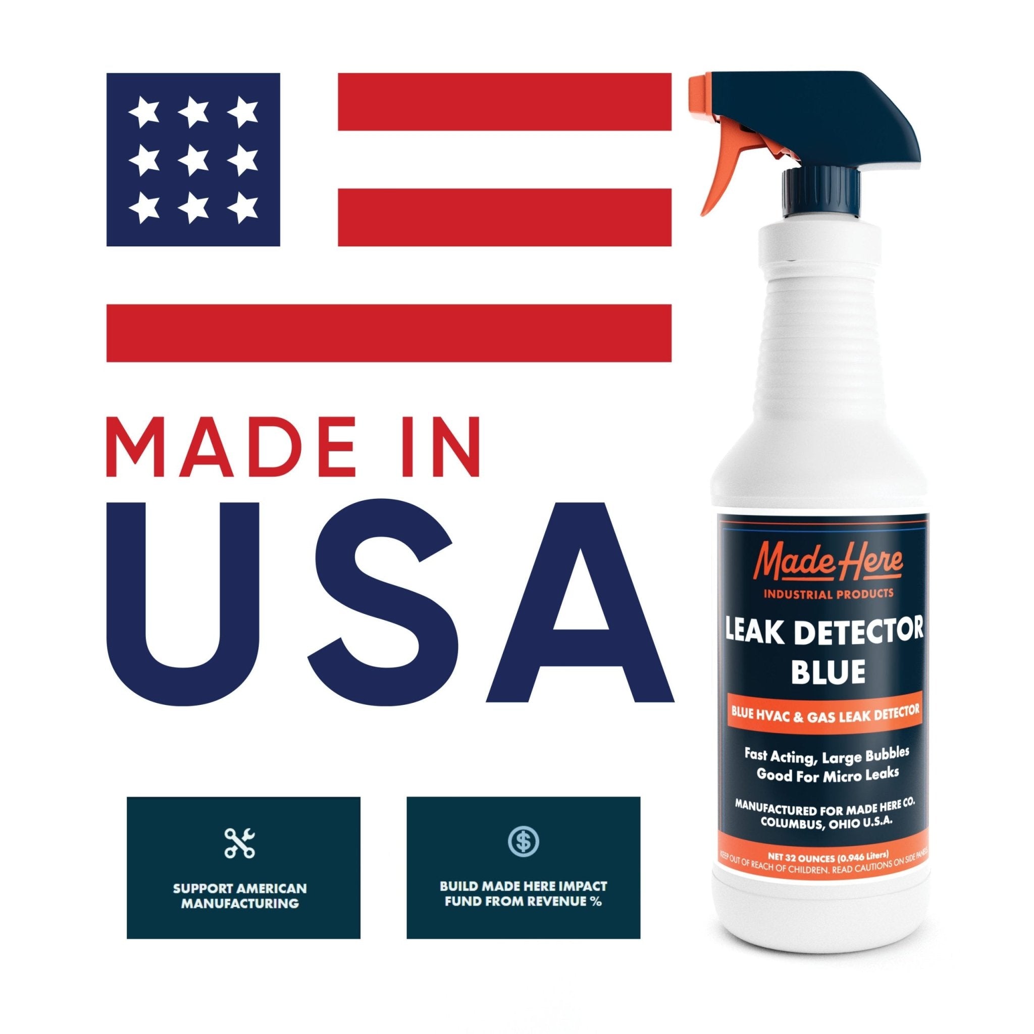 Leak Detector Blue - Made Here Industrial Products