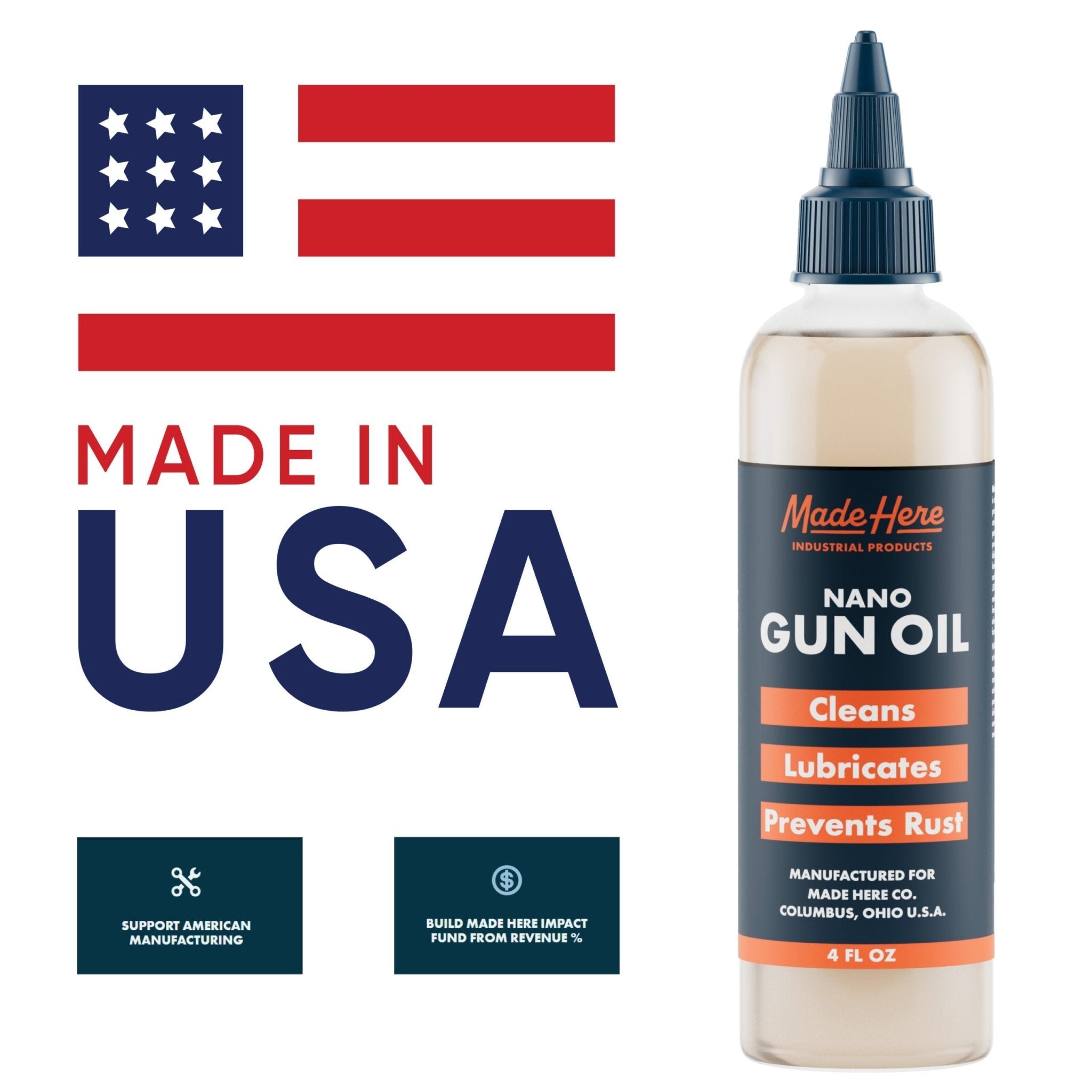 Lubricating Gun Oil with Nano Tech Made Here Industrial Products Lubricating Gun Oil with Nano Tech Made Here Industrial Products