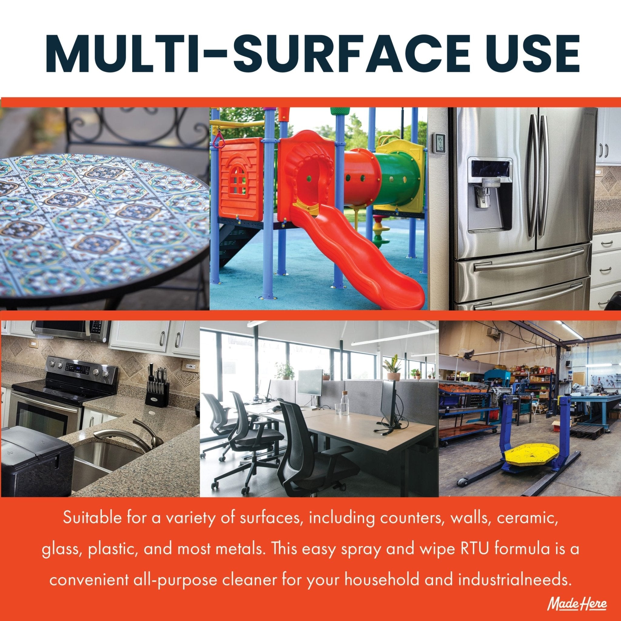 Multi - Surface Cleaner - (32oz) - Made Here Industrial Products