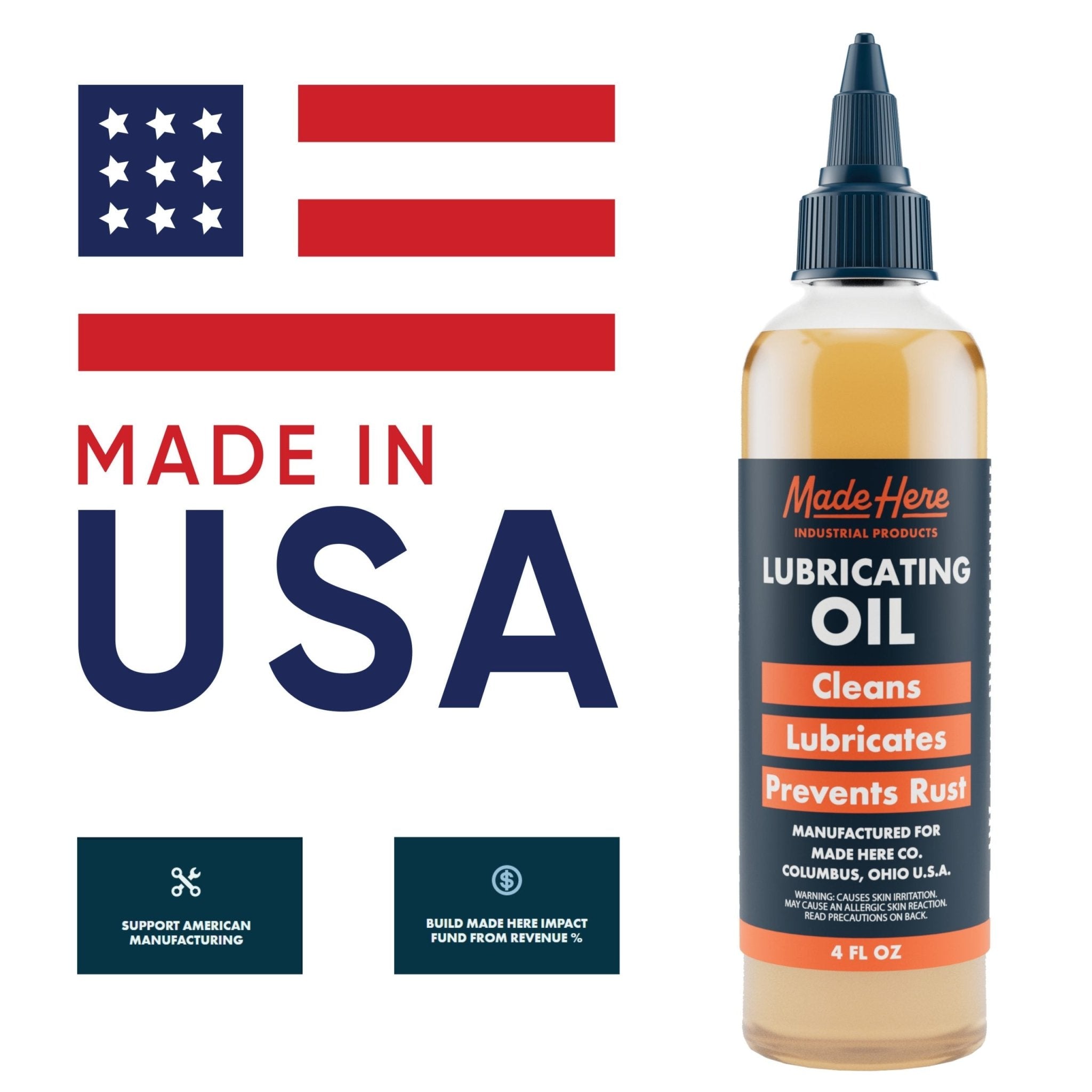Multi - use Lubricating Oil - Made Here Industrial Products