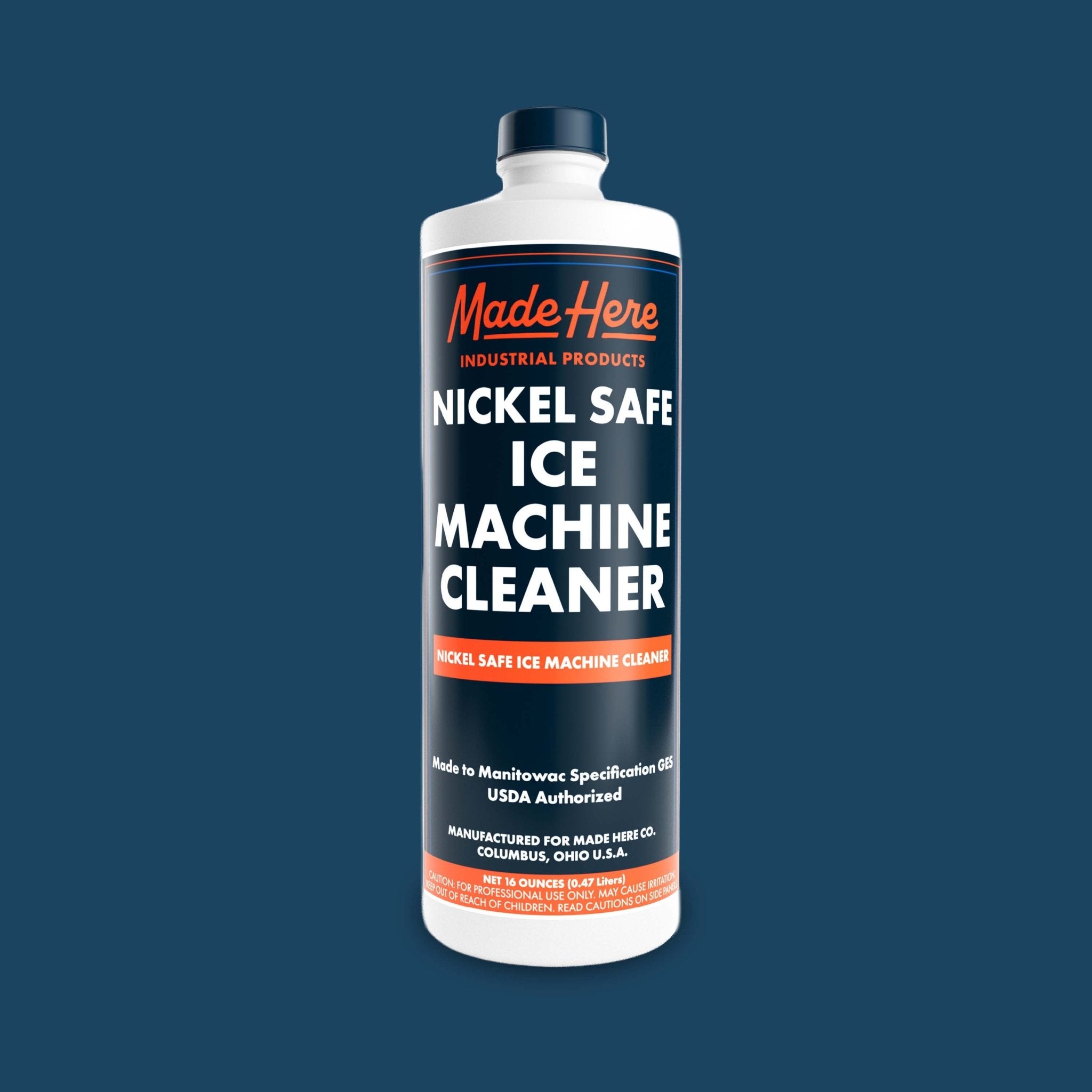 Nickel Safe Ice Machine Cleaner - Made Here Industrial Products
