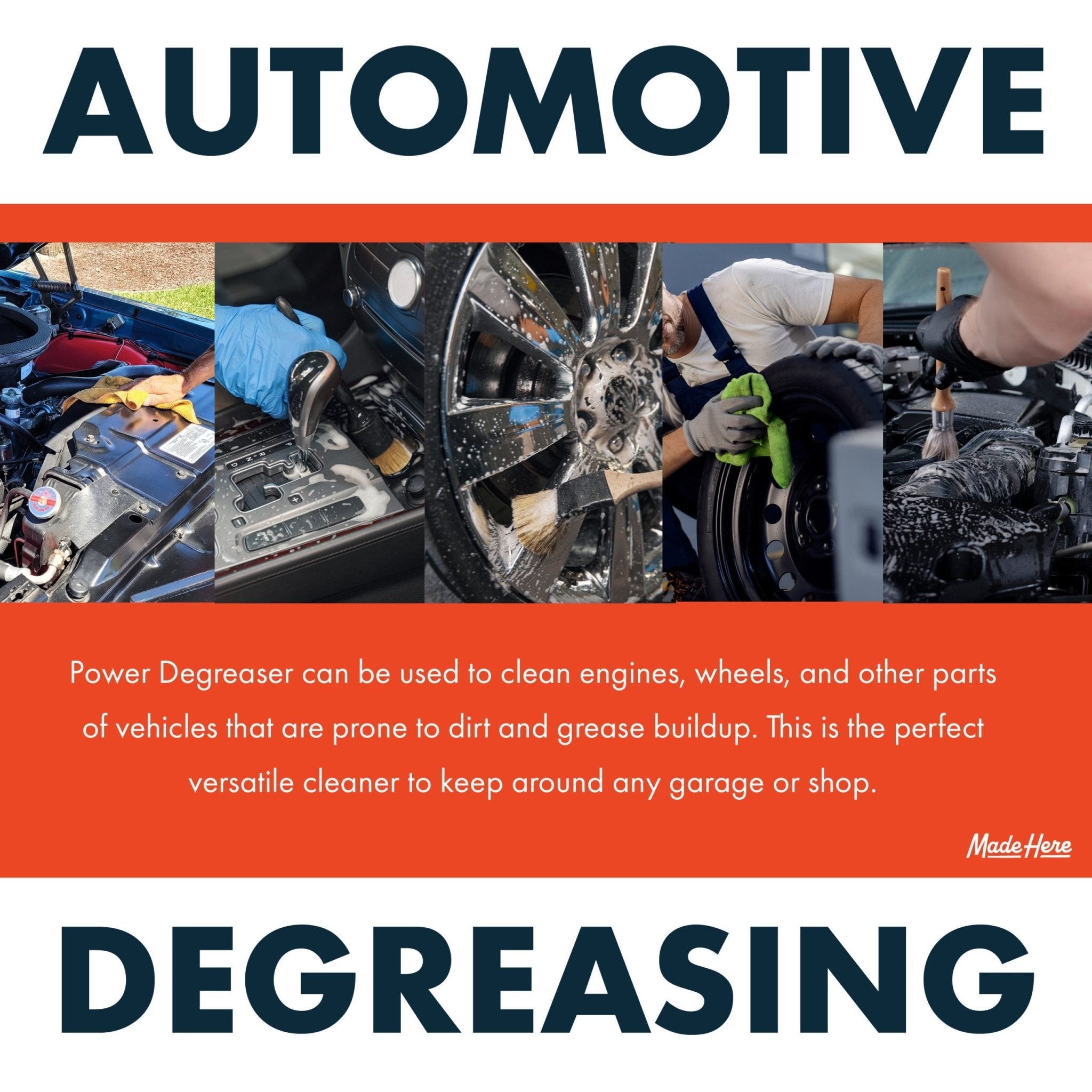 Power Degreaser – (32oz) - Made Here Industrial Products